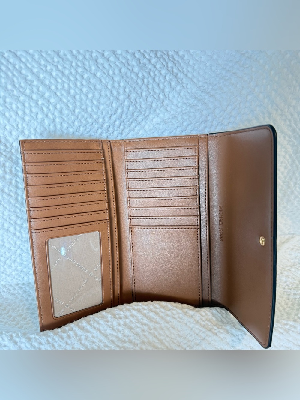 Michael Kors Logo Trifold Wallet - Picture 6 of 9